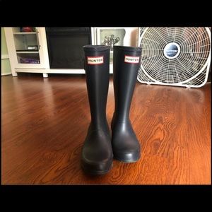 Hunter kids rain boots